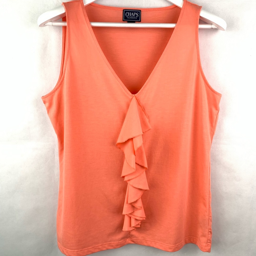 CHAPS | Ruffled Tank